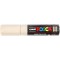 Uni-Ball Posca - 1 marqueur pointe large biseautee Uni-Ball Posca - Beige