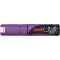 Marqueur de craie Uni 140160000 8 mm a pointe biseautee - Violet