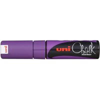 Marqueur de craie Uni 140160000 8 mm a pointe biseautee - Violet