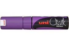 Marqueur de craie Uni 140160000 8 mm a pointe biseautee - Violet