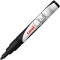 Uni 1400170217000 1,8-2,5 mm marqueurs a craie liquide a pointe ogive - Noir