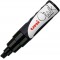 Uni 140170233000 Marqueur de Craie a pointe Large, Burin 8 mm - Noir
