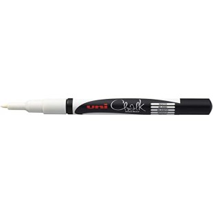 UNIBALL 10390 Marqueur Craie Chalk Marker Pointe Conique Fine 0,9-1,3mm Assorties
