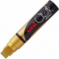 uni-ball 186610 Marqueur Craie a  Pointe Large Dore