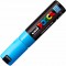 Uni-Ball Posca 181353 - Marqueur Pointe Large Conique PC - 7M, 4,5-5,5 mm,Bleu Clair