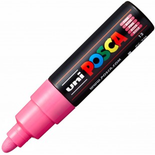 Uni-Ball Posca 181328 - Marqueur Pointe Large Conique PC - 7M, 4,5-5,5 mm, Rose