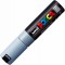 Uni-Ball Posca 181333 - Marqueur Pointe Large Conique PC - 7M, 4,5-5,5 mm, Gris