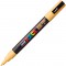 uni-ball Posca 186520 Marqueur a pointe ogive fine 0,9-1,3 mm Abricot