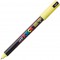 uni-ball Marqueur Uni Posca 181705 - Pointe extra fine - 0,7 mm - Jaune clair