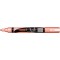 uni-ball 186216 Marqueur pour fenetre et craie Uni ChALK avec pointe ogive PWE-5M Rouge metallique