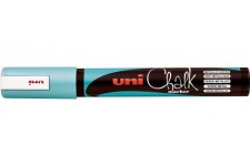 uni-ball Marqueur de fenetre et de craie UNI CHALK - Avec pointe ogive - PWE-5M - Vert metallique