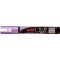 uni-ball Marqueur de fenetre et de craie UNI CHALK - Avec pointe ronde PWE-5M - Violet metallise