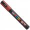 POSCA Marqueur Rouge Rubis PC5M Pointe Conique MOY