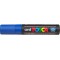 UNI-BALL Marqueur Pte rectangulaire extra-large POSCA PC17K 15mm Bleu Fonce