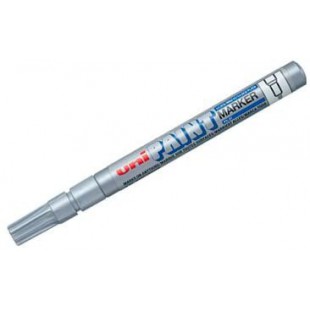 UNI-BALL PaintMarker PX-21 Punta fina Permanente p.conica trazo 0,8-1,2 mm. Plata REF. 558742000