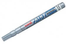 UNI-BALL PaintMarker PX-21 Punta fina Permanente p.conica trazo 0,8-1,2 mm. Plata REF. 558742000