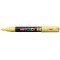 UNI-BALL Marqueur Pte conique extra-fine POSCA PC1MC 0,7 - 1mm Jaune