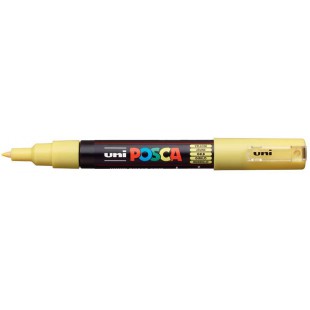 UNI-BALL Marqueur Pte conique extra-fine POSCA PC1MC 0,7 - 1mm Jaune