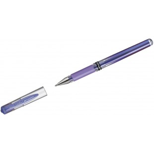 Faber-Castell 510365 Signo Broad UM-153 Stylo-Roller a Encre Gel 1 mm Violet Metallique