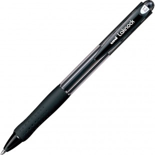 Uni-Ball Laknock Stylo retractable 1,0 mm Noir