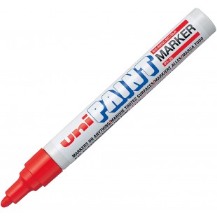 UNI-BALL Marqueurs Pte conique moyenne PAINT Marker PX20 2,2 - 2,8mm Rouge