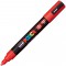 POSCA MARQUEUR ROUGE 2.5MM CONIQUE MOYEN