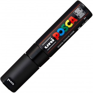 Uniball Uni Posca-PC-8K Marqueur 8 mm Noir