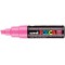 POSCA - Uni Mitsubishi Pencil - 8 Marqueurs PC8K - Pointe Biseautee - Posca Pointe Large 8 mm - Marqueurs Peinture a€ Base d'Eau