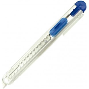 NT Cutter iA 120 P, boŒtier en plastique, bleu-transparent