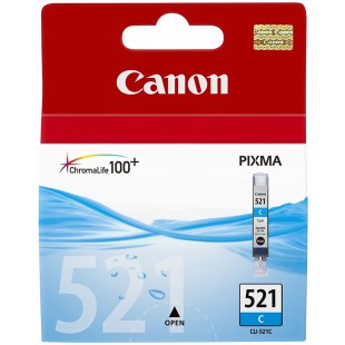 CLI-521C Inkjet / Jet d'encre Cartouche d'origine