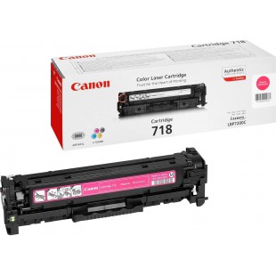 Cartouche Toner Original CRG718M 2900 Pages Magenta