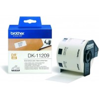 Brother DK-11209 | Rouleau d'etiquettes, Original | Noir sur Blanc | 62 x 29 mm