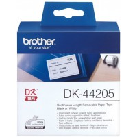 Brother DK-44205 | Rouleau de Papier Continu, Original | Noir sur Blanc | 62 mm x 30,48 m