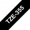 Technologie d'impression thermique directe TZE355 blanc/noir
