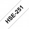 HSe-251 | Ruban Original pour Gaine Thermoretractable | 23,6 mm | Noir sur Blanc | 1,5M