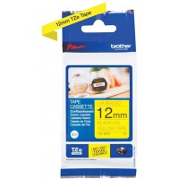 TZE631S PTOUCH Ruban lamine 12 mm/4 m Jaune/Noir