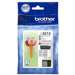 Brother Value Pack BK/C/M/Y Med Security tag