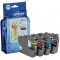 Brother Value Pack BK/C/M/Y Med Security tag