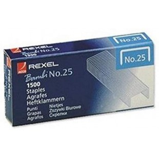 Rexel 05020 Pack de 1500 Agrafes No 25