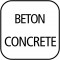 Element Refroidisseur de Bouteilles en beton - avec Dessous protegeant Les Meubles - pour Bouteilles de 0,7-1,5 Litre - Ø 12/10 