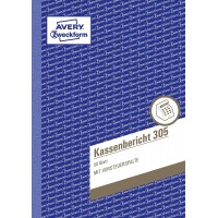 Avery Zweckform 305 Rapport de caisse 1 Stuck