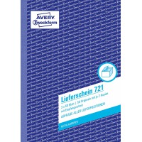 Avery Zweckform Livraison Note avec 1st de recus des Deuxieme et Troisieme page A4 3 x 50 feuilles (texte en alleman