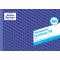 Avery Zweckform 740 de frais de voyage (A5 horizontal, avec 1 feuilles de papier bleu blanc 50 feuilles)