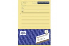 Avery Dennison Zweckform 1014 Bloc-notes memo Pour notes de reunion jaune