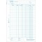 Avery Zweckform 1101 livre Inventaire (A4, 50 feuilles) Blanc
