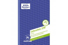 Avery Dennison Zweckform 1240 lieferschein perforees, DIN A5, 100 Feuilles de papier, blanc