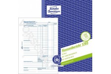 AVERY Zweckform 1265 Rapport caisses (A5, microperfore, teste par des experts en droit - Pour la comptabilite correc