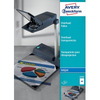Avery Zweckform 2502 Paquet de 50 feuilles de film transparent couche 0,11 mm (Import Allemagne)