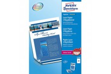 Avery - 200 Feuilles A4 de Papier Photo, 170 g/m², Impression Laser R/V