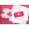 AVERY - Pochette de 100 cartes de correspondance a  bords lisses imprimables recto/verso, En carte blanche mate 260g/m², Format 